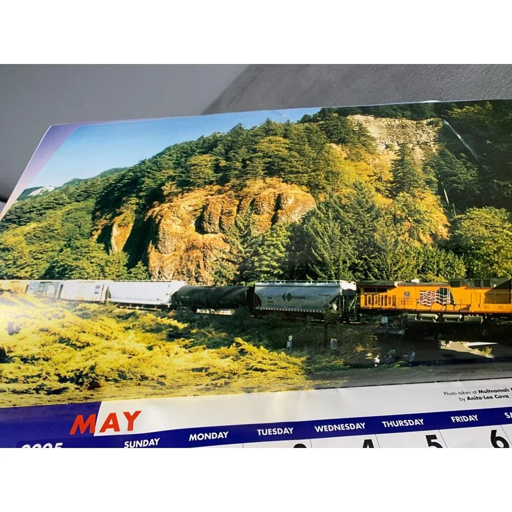 Union Pacific 2005 Calendar with Train Photography